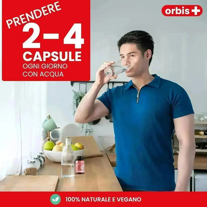 TESTOWIT - Regolazione ormonale 120 cps - 1+1 - ORBIS Lifestyle