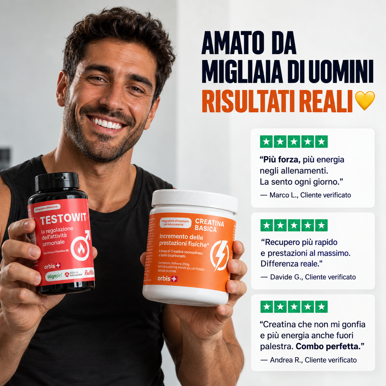 Protocollo Forza & Energia — 1+1 GRATIS 🎁 ORBIS Lifestyle