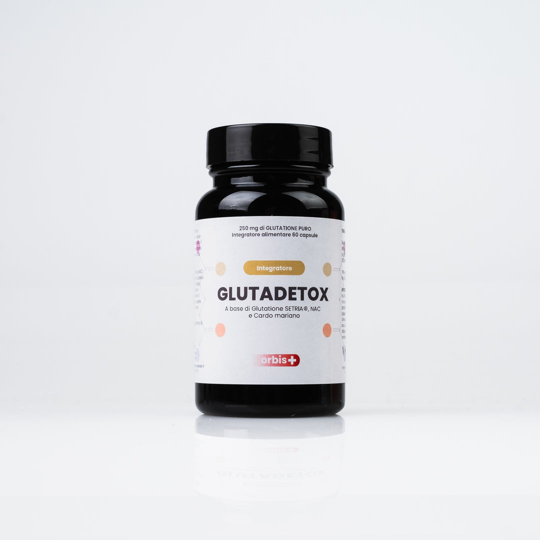 GLUTADETOX - Glutatione Setria® Puro con NAC (60 capsule)