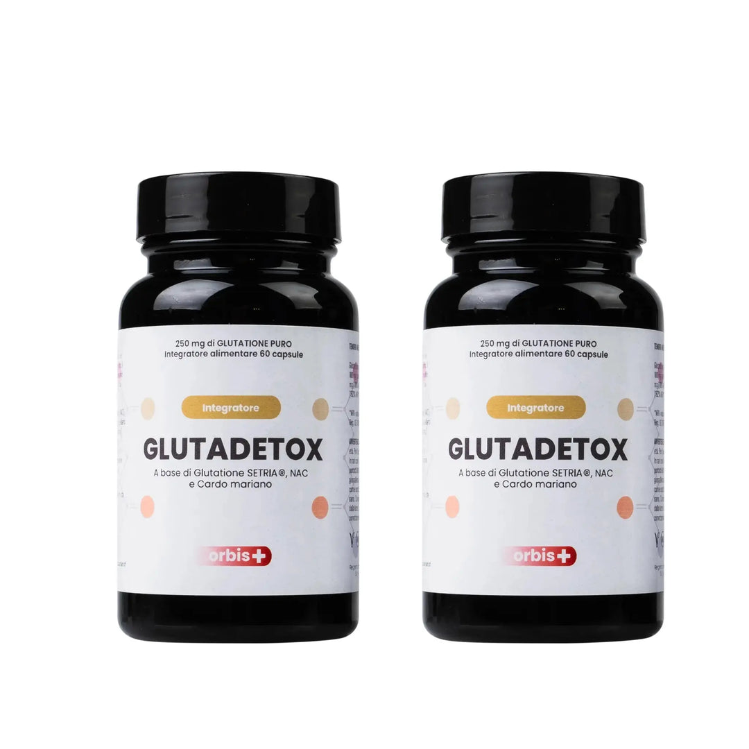 TEST - GLUTADETOX - Glutatione Setria® Puro con NAC (60 capsule) - New - ORBIS Lifestyle
