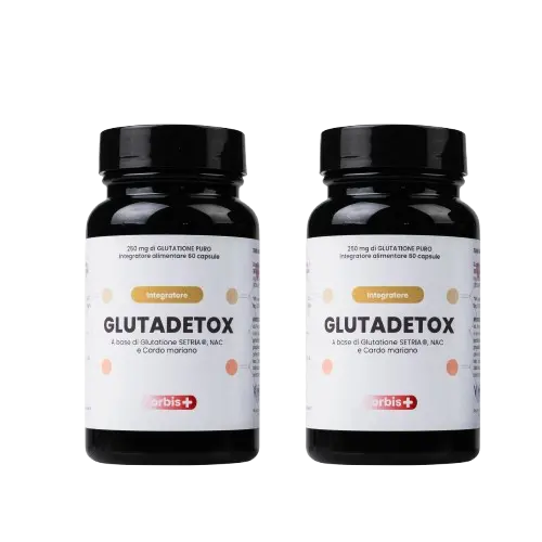 GLUTADETOX - Glutatione Setria® Puro con NAC (60 capsule) - ORBIS Lifestyle