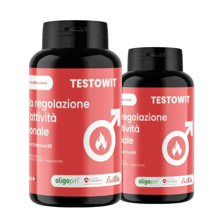 TESTOWIT - Regolazione ormonale - 120 cps - ORBIS Lifestyle