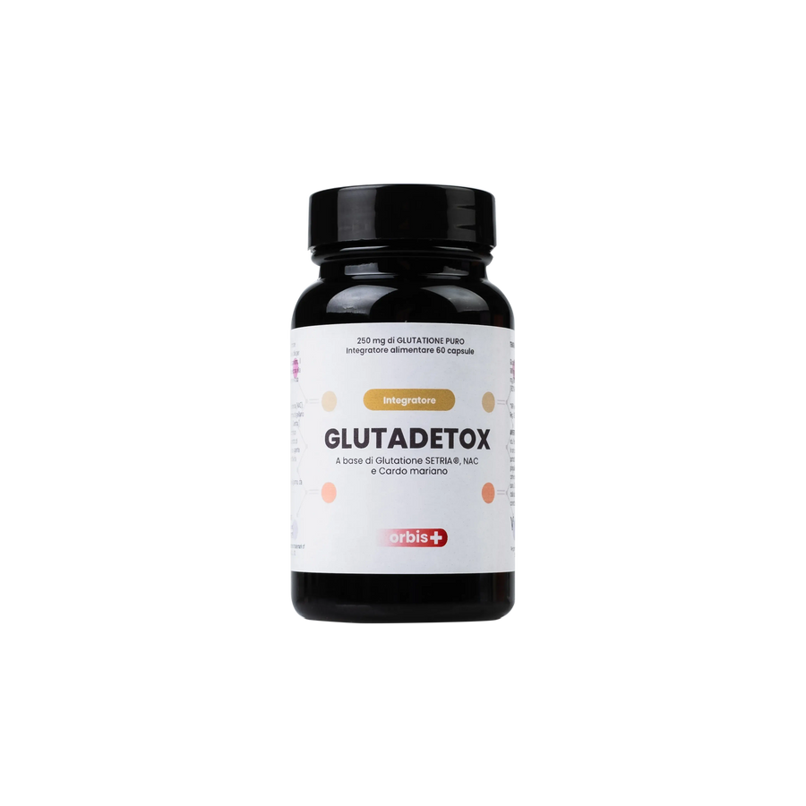 TEST - GLUTADETOX - Glutatione Setria® Puro con NAC (60 capsule) - New - ORBIS Lifestyle