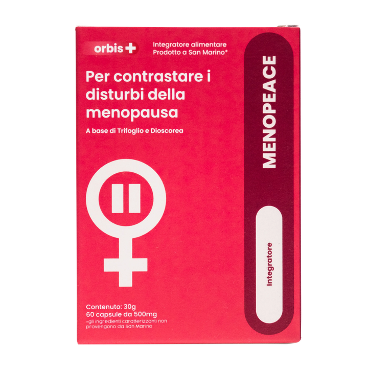 MENOPEACE - Per i Disturbi della Menopausa (60 capsule) - ORBIS Lifestyle