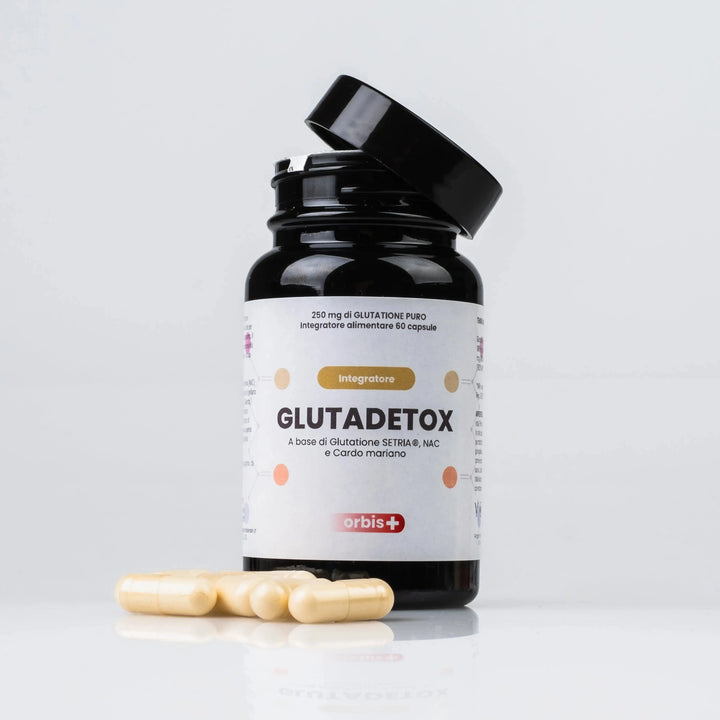 GLUTADETOX - Glutatione Setria® Puro con NAC (60 capsule) - ORBIS Lifestyle