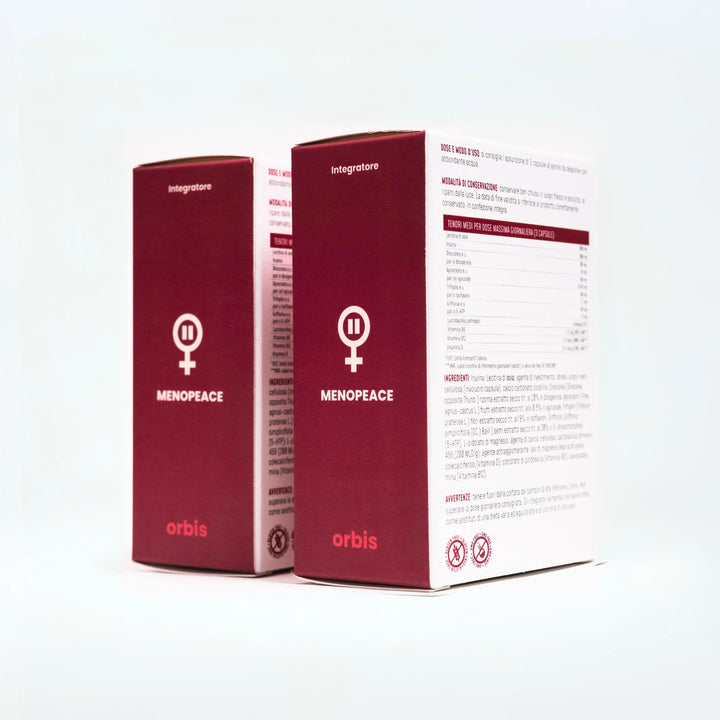 MENOPEACE - Per i Disturbi della Menopausa (60 capsule) - ORBIS Lifestyle