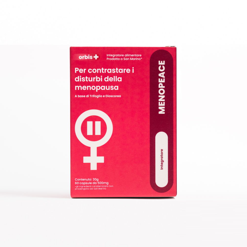 MENOPEACE - Per i Disturbi della Menopausa (60 capsule) - ORBIS Lifestyle