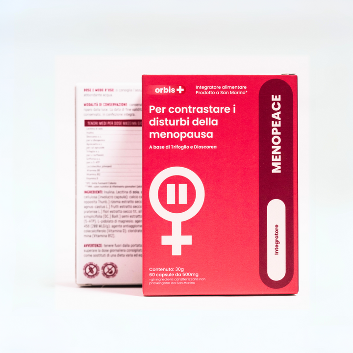 MENOPEACE - Per i Disturbi della Menopausa (60 capsule) - ORBIS Lifestyle