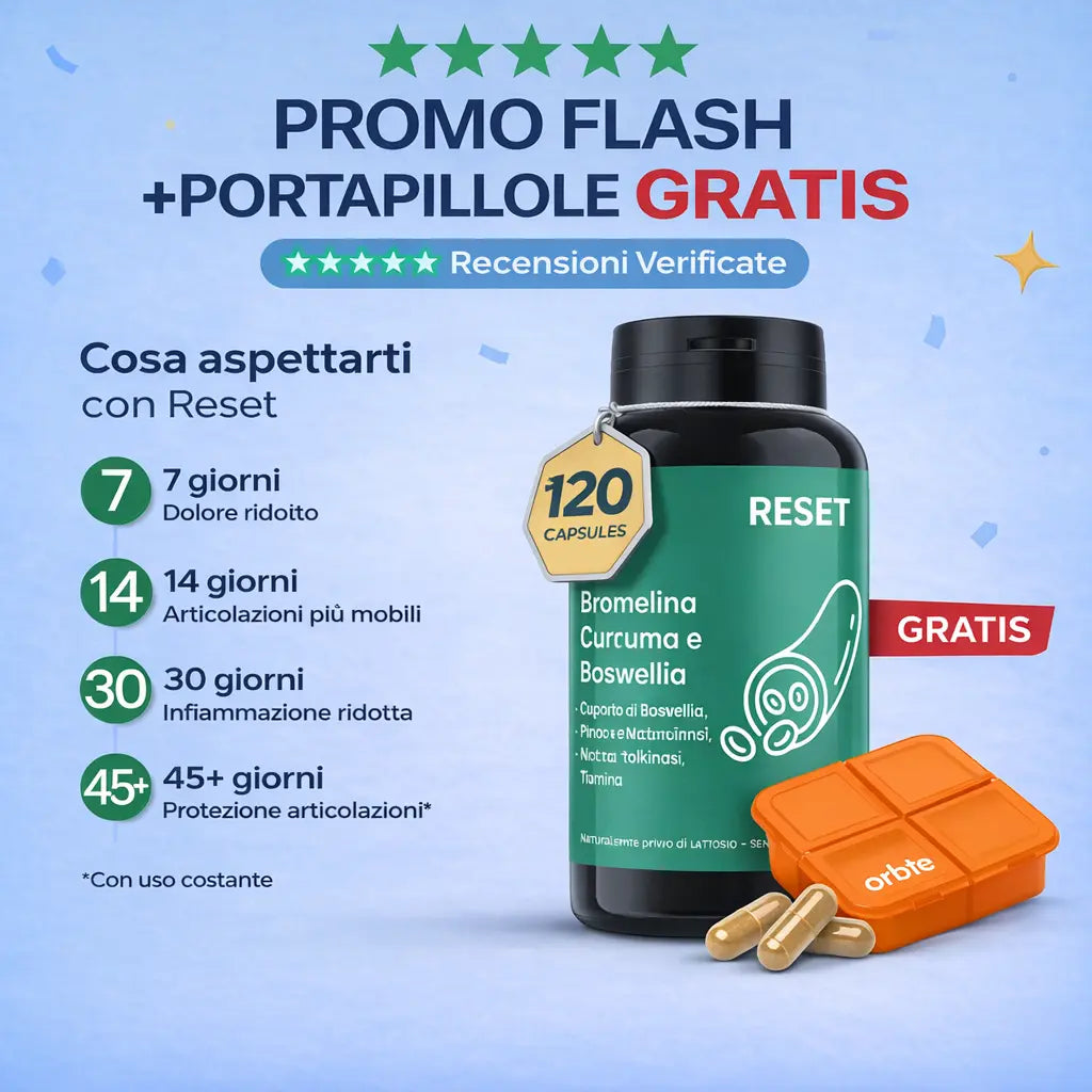 RESET - Per la Funzione Cardiaca (120 cps) NEW! PROMO! ORBIS Lifestyle