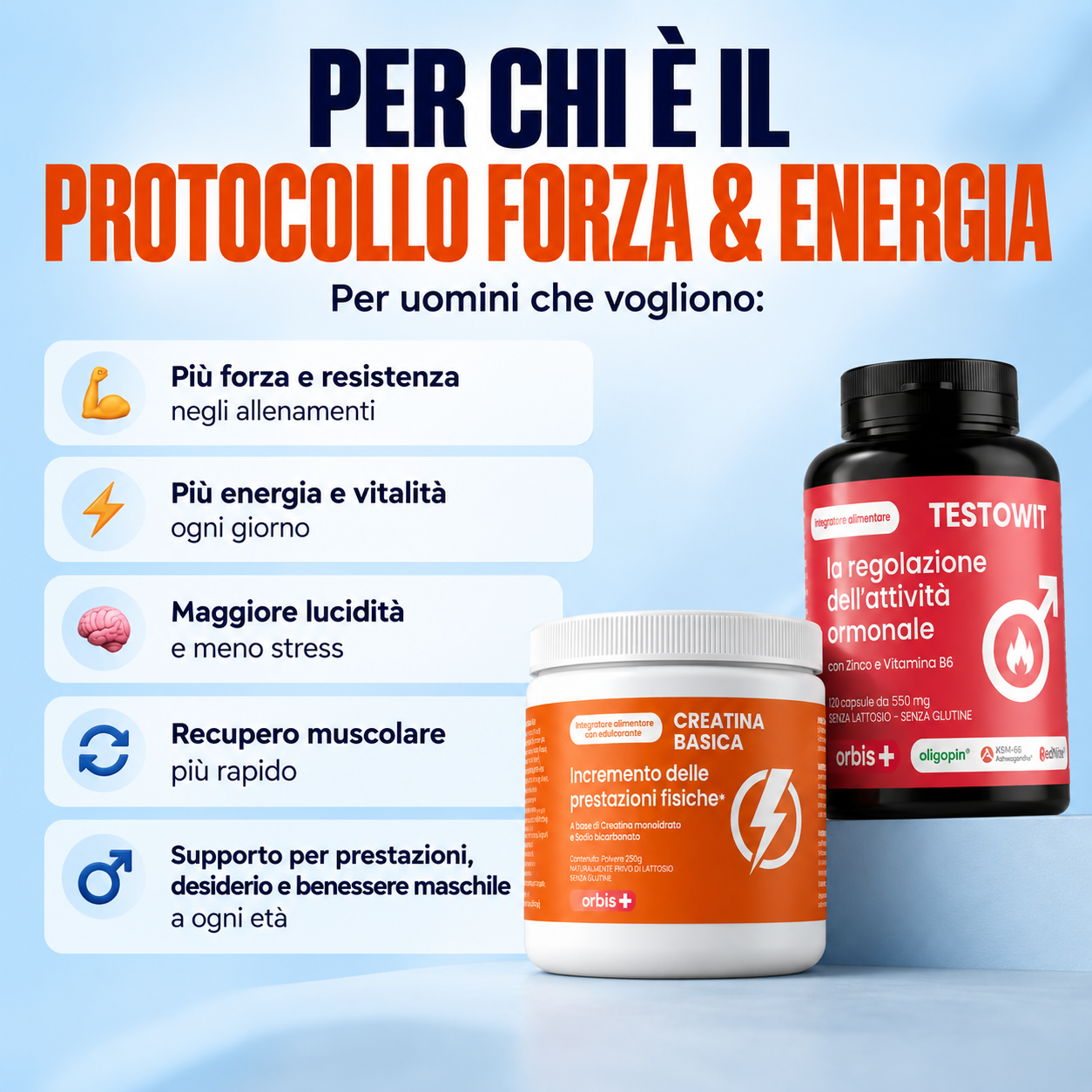 Protocollo Forza & Energia — 1+1 GRATIS 🎁 ORBIS Lifestyle