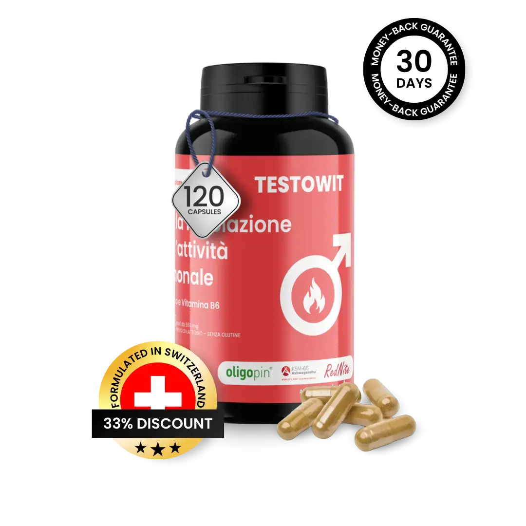 TESTOWIT - Regolazione ormonale 120 cps NEW PROMO! ORBIS Lifestyle