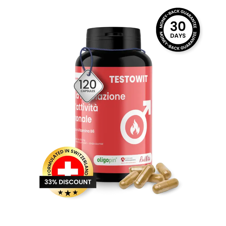 TESTOWIT - Regolazione ormonale 120 cps NEW PROMO! ORBIS Lifestyle