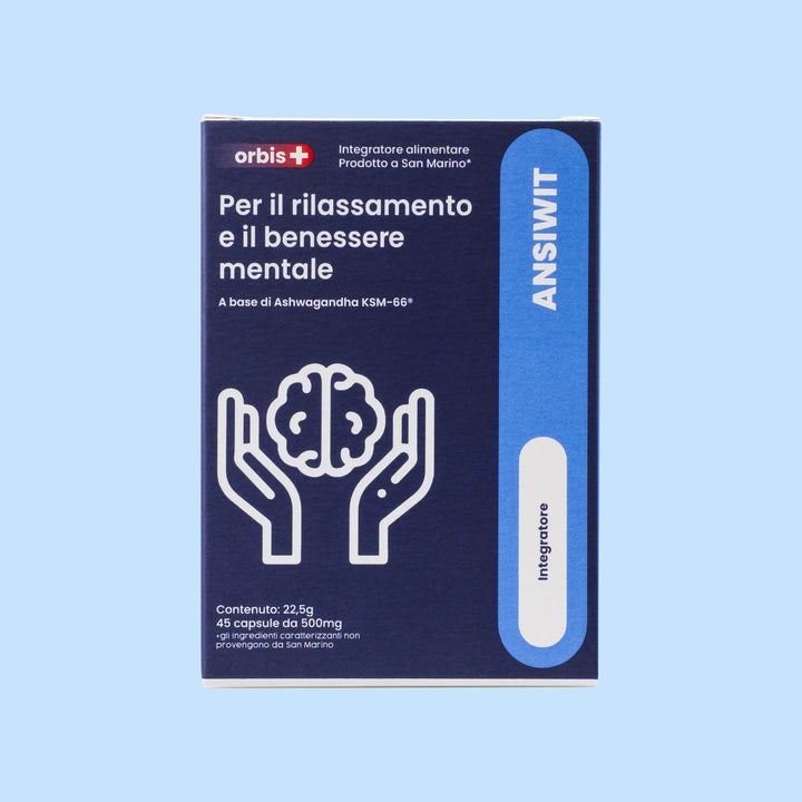 TEST - ANSIWIT – Ashwagandha KSM66®, Magnolia, Giuggiolo (45 Capsule) - New - ORBIS Lifestyle