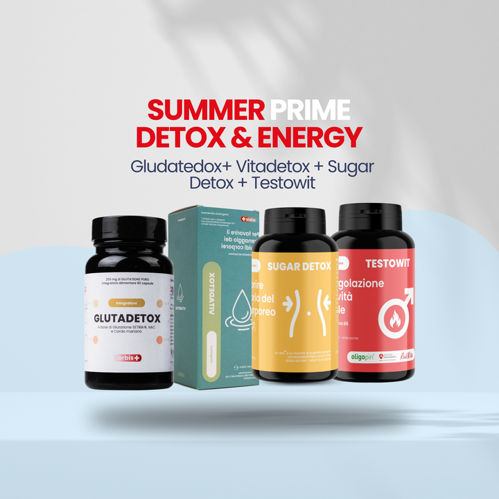 ☀️ SUMMER PRIME DETOX & ENERGY: Il Quartetto Anti-Caldo