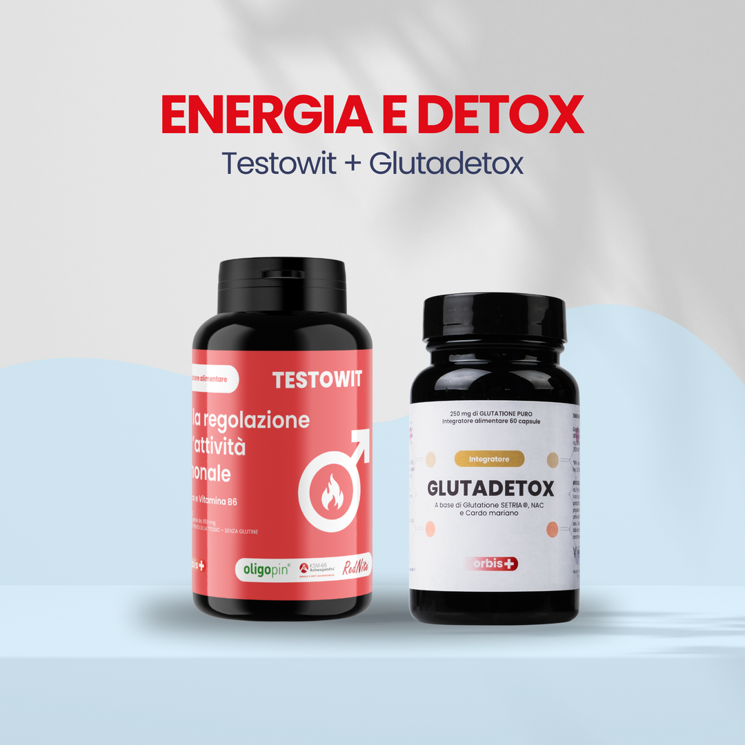 ENERGIA & DETOX: 1x TESTOWIT + 1x GLUTADETOX 🌿⚡