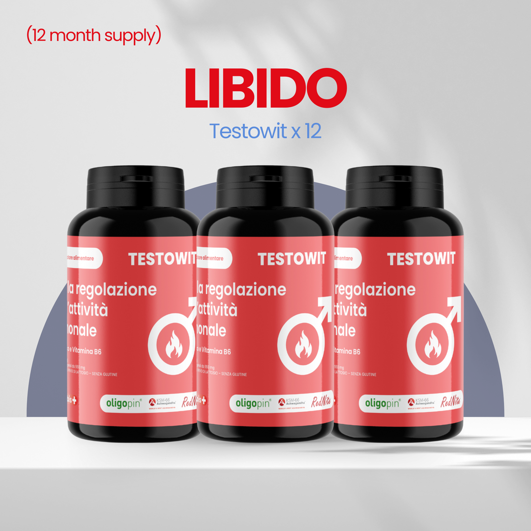 🔥 LIBIDO (aprovizionare pe 12 luni): TESTOWIT x 12 - ORBIS Lifestyle