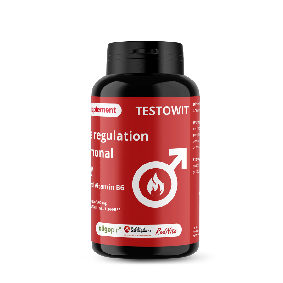 TESTOWIT - Regolazione ormonale - 120 cps - ORBIS Lifestyle