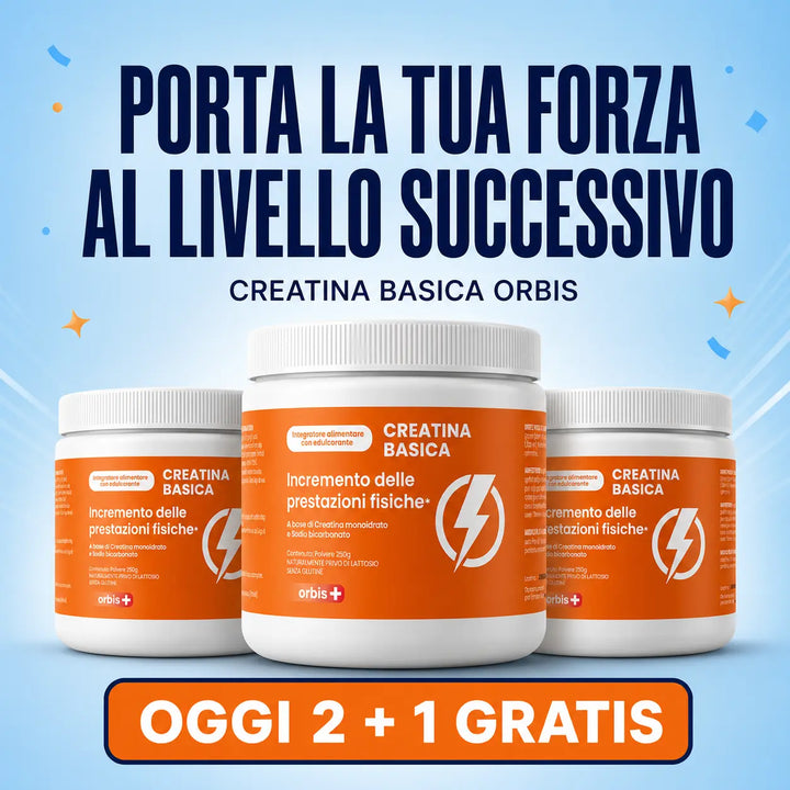 NOVITÀ!❤️‍🔥 Creatina Basica (250g). La prima CREATINA + BICARBONATO 🔥 ORBIS Lifestyle