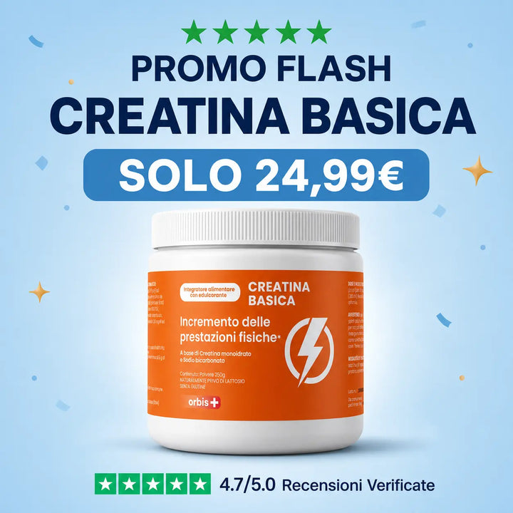NOUVEAUTÉ !❤️‍🔥 Créatine basique (250 g). La première créatine à base de bicarbonate qui ne provoque pas de ballonnements. ORBIS Lifestyle