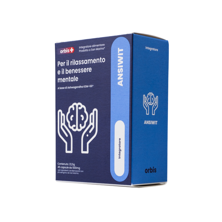 ANSIWIT - Ashwagandha KSM66®, Magnolia, Jujube (45 Capsules) - ORBIS Lifestyle